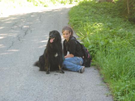 MORGANNE e t moi en Haute Savoie, on en peut plus, increvable Mamiemyope