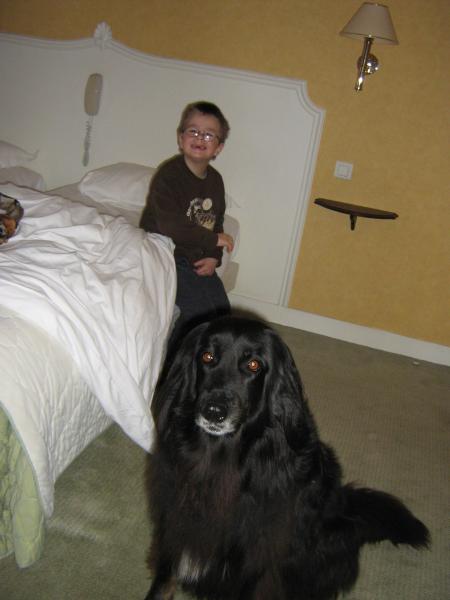 hein ! on est m�me pas fatigu�s. 0h30  Mamie dit moi oui!...dodo