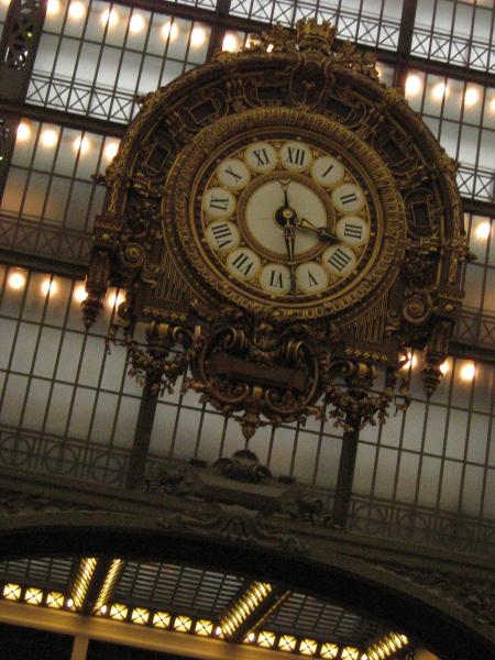 nous avons joint � la visite de la Tante, un petit tour au mus� Orsay...  ben voyons....