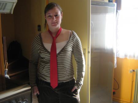 la belle cravatte....