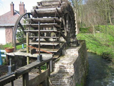 restaur�, ce moulin qui �tait � l'abandon.
