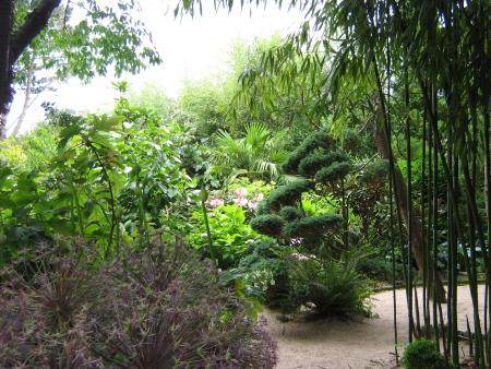 l�ger comme un jardin Japonnais.