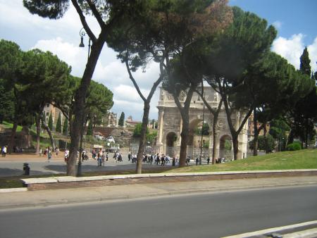 une des portes d'entr�e de la ville de Rome