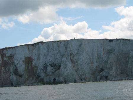 les derni�res falaises de la Normandie.