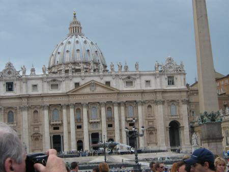 le Dome St Pierre de Rome...