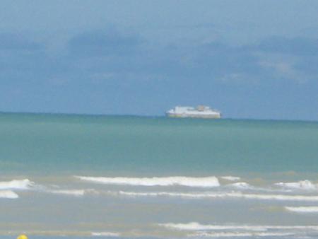 Ferry pour l' Angleterre, d�part de Dieppe