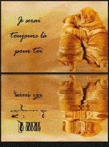 MOI,  JE SERAI TOUJOURS LA POUR TOI...