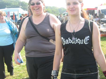 Sandra et grosse M�m�re.