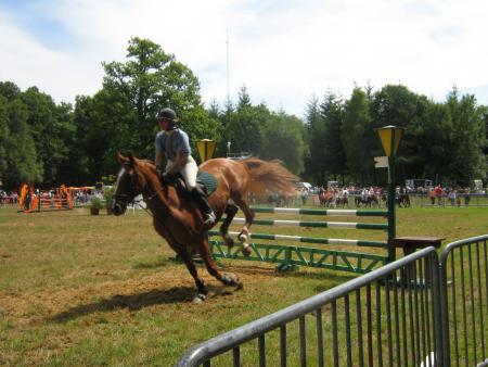 concour hipique le 27.07. c'�tait beau... ehhh!!! chut.. j'ai vu plein de copains