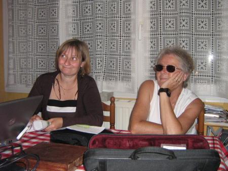 Maman et Mamiemyope, en grande concentration d'�coute...