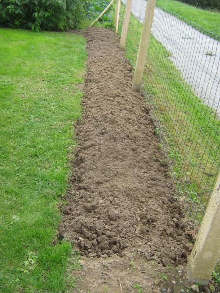 Mamie a pass� son temps � retourner une partie de cette patte-bande....