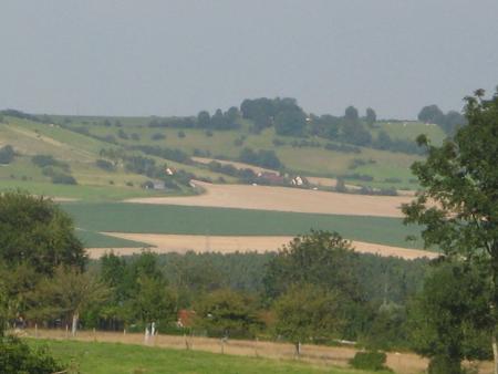 paysage Normand, un jour de chaleur , oui!! oui!!!