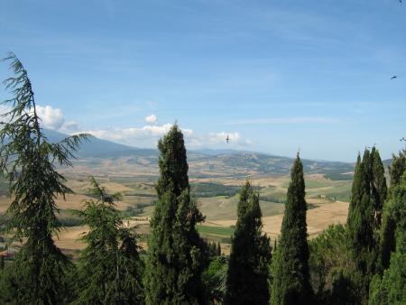 Paysage de Toscane   en 06.07