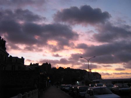 chateau de Dieppe quelques minutes plus tard