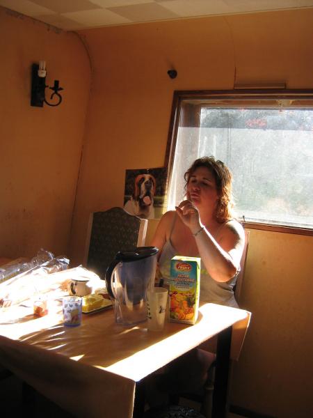 CHUT! CHUT!! ne me r�veillez pas brusquement. Mumu une fille de Mamiemyope