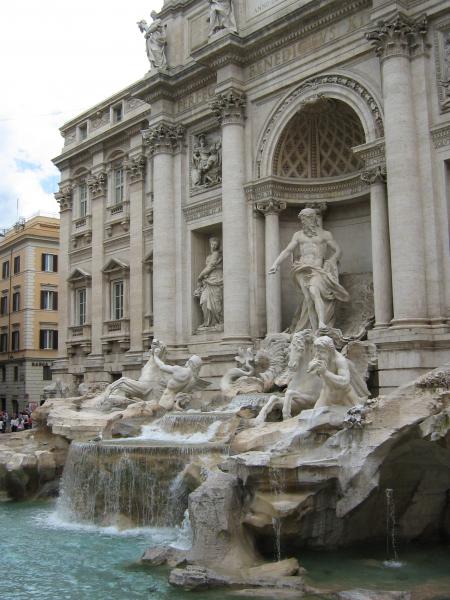 Italie  Fontaine de Tr�visse   en 06.07