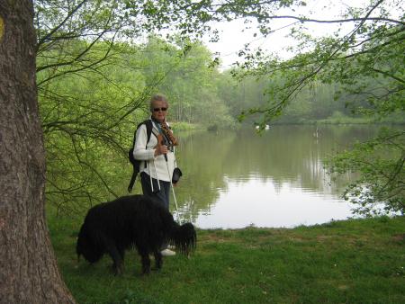 Pendant ma d�tente Mamiemyope reprend sa bonne vielle canne!!!