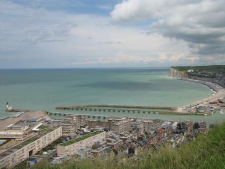 Le Tr�port, vue du t�l�ph�rique.