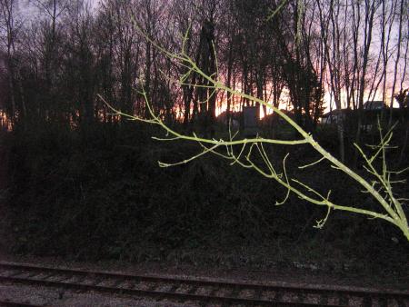 coucher de soleil!...