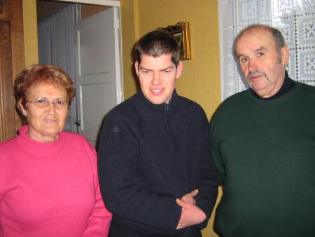 papa, maman et mon nouveau copain.