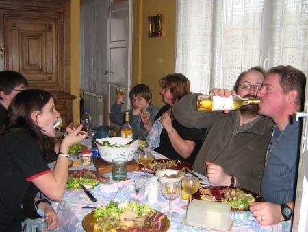 je vous le disais la honte!!! et pourtant m�me pas une bouteille de bu comme quoi!..... �a trompe....