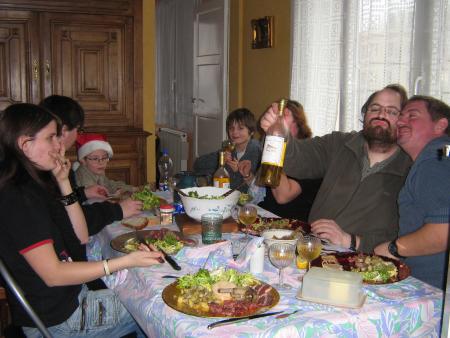 les familles, Alb� et Mumu sont venues le 25......