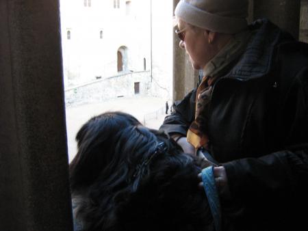 d'ici Les Papes donnaient leurs b�n�dictions, alors moi je voulais voir