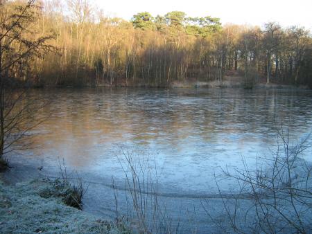 les 3 lacs sont gel�s