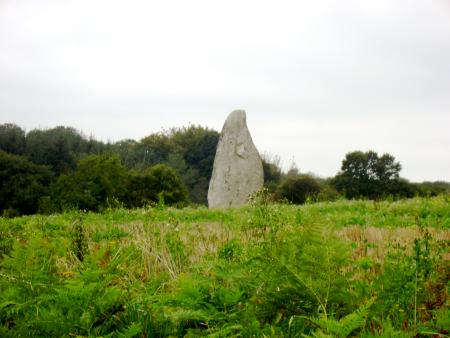 Menhir  en Bretagne